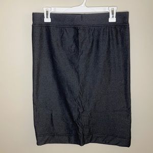 KiKi Riki | “Jean” Look Pencil Skirt with Stretch